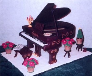 Пряник пианино